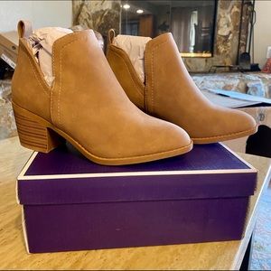 Top Moda Tan Booties